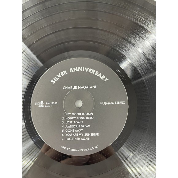 Charlie Nagatani Silver Anniversary Live In Concert Vinyl LP Country Music Asian - Picture 9 of 9